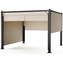 Blumfeldt Pantheon Cortina altánok 3x3 m prášková rolety (GDI17-Cortina3x3BLBE)