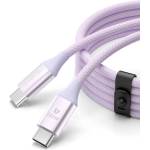 ORICO Кабел с бързо зареждане за устройства с USB-C порт - Orico CDX USB-C to USB-C Fast Charging Cable 100W (лилав) (100 см) (CDX)