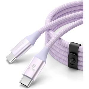ORICO Кабел с бързо зареждане за устройства с USB-C порт - Orico CDX USB-C to USB-C Fast Charging Cable 100W (лилав) (100 см) (CDX)