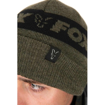 FOX zimní collection beanie hat Green & black CHH020