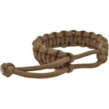 WARAGOD Гривна от паракорд с регулируема закопчалка Ilmë, койот (WAR0073025)