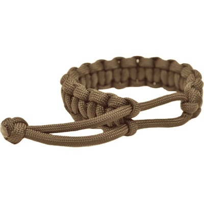 WARAGOD Гривна от паракорд с регулируема закопчалка Ilmë, койот (WAR0073025)