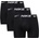 Nike Мъжки боксерки Nike 3 Pack Dri-FIT Boxer Shorts Mens - Black