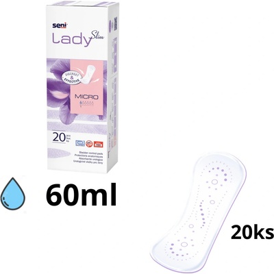 Seni Lady Slim MICRO 20 ks