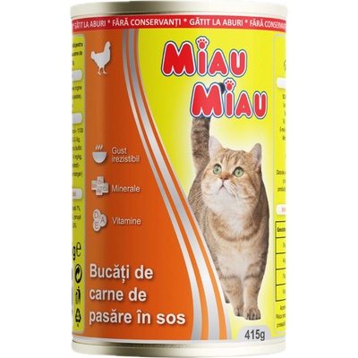 Miau Miau Adult Chicken 415 g