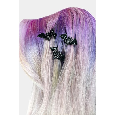 KILLSTAR щипка за коса (комплект 6 бр. ) KILLSTAR - Wing It - Черен - KSRA004522