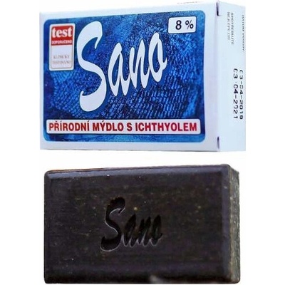 Merco Sano mydlo s ichtyolem 8% 100 g