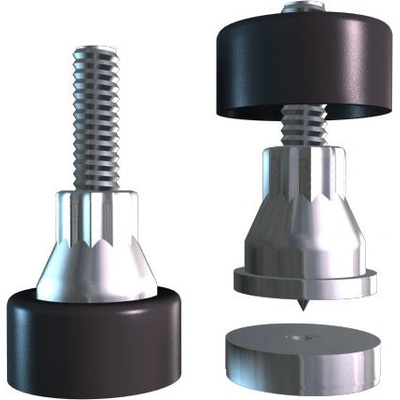 Soundcare Super spike M6 chróm + čierna