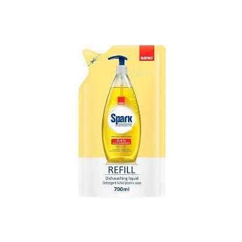 Sano Пълнител за препарат за съдове Sano Spark лимон 700 мл (458w99)