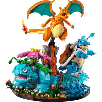 LEGO® Pokémon 72153 Venusaur, Charizard a Blastoise – Zboží Živě