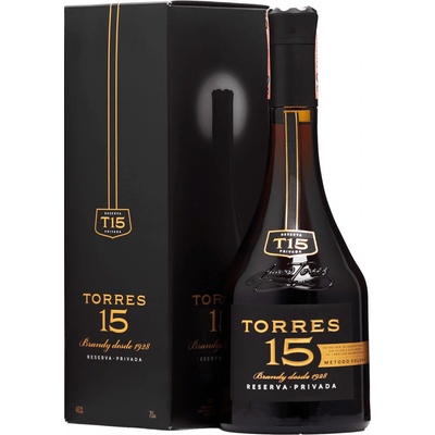 Torres 15 Reserva Privada Imperial Brandy 40% 0,7 l (kazeta)