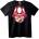 NOONEBRAND Тениска с гъба и червени очила - 2XL, Black