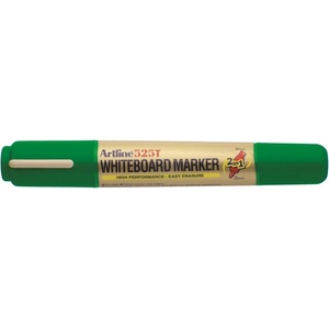 Artline Маркер за бяла дъска 525T 2-в-1 зелен (EK-525T GREEN)