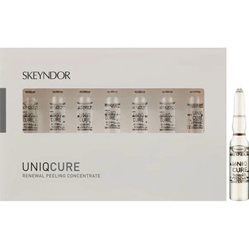SKEYNDOR Uniqcure Renewal Peeling Concentrate 7x 2ml активен обновяващ пилинг концентрат на ампули за лице 7 ампули унисекс 1 бр