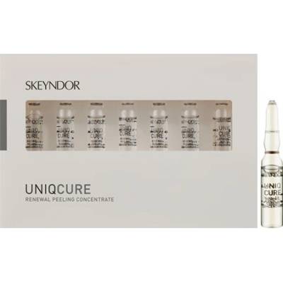 SKEYNDOR Uniqcure Renewal Peeling Concentrate 7x 2ml активен обновяващ пилинг концентрат на ампули за лице 7 ампули унисекс 1 бр