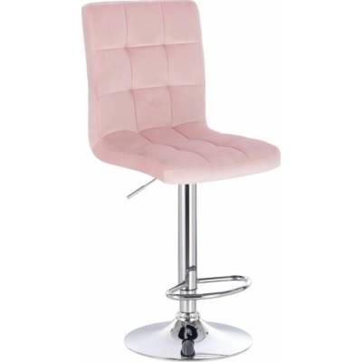 LuxuryForm Design Toledo Velur na striebornom tanieri ružová