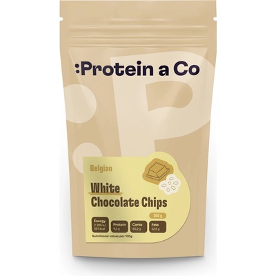 Protein & Co. Čokopecky Biela belgická čokoláda 200 g