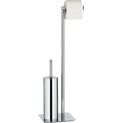 Kela К-т стойка за тоалетна хартия и четка за тоалетна Style - полирана - свободно стояща (-22490)