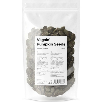 Vilgain Roasted Pumpkin Seeds salted 300 g