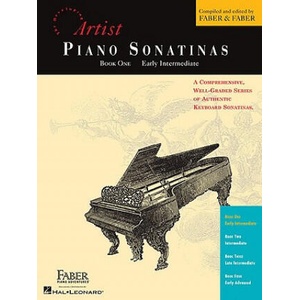 Artist Piano Sonatinas, Book One, Early Intermediate (ISBN: 9781616771102)