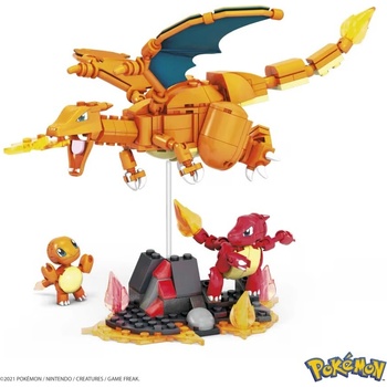 Mattel Pokémon Mega Construx - Charmander Evolution Set