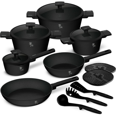 Pro-Tech shop Sada riadu s titánovým povrchom Matte Black 15-dielna 55357