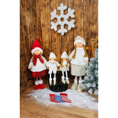 MagicHome Vločka 20 LED teplá biela 2xAA časovač 43 cm