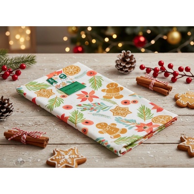 BBK XMAS CHARM 45x65 cm bílá/oranžová