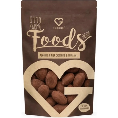 Goodie Mandle v mléčné čokoládě a kakau 80 g