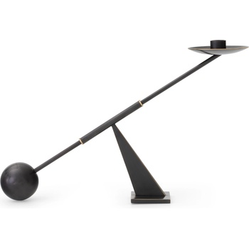 Audo Copenhagen Свещник за класическа свещ Interconnect 42, 5 см кафяв (71033-001067)