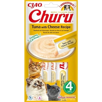 INABA Churu Tuna with cheese Recipe 4 x 14 g