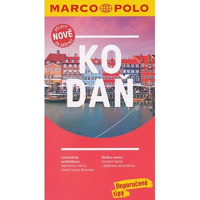 Kodaň cestovní průvodce s mapou MD