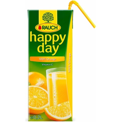 Rauch Happy Day pomaranč 100% 200 ml