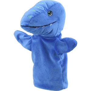 The Puppet Company Кукла за театър The Puppet Company - Динозавър Плиозавър, 25 cm, син (3840) - baby