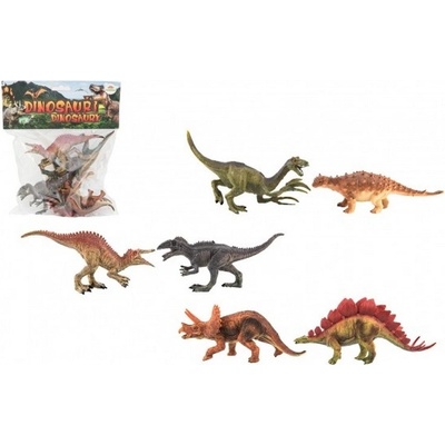 Teddies Dinosaurus plast 19 cm 6 ks v sáčku