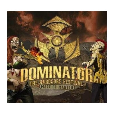 2 DJ Mad Dog - Dominator 2017 - The Hardcore Festival - Maze Of Martyr CD