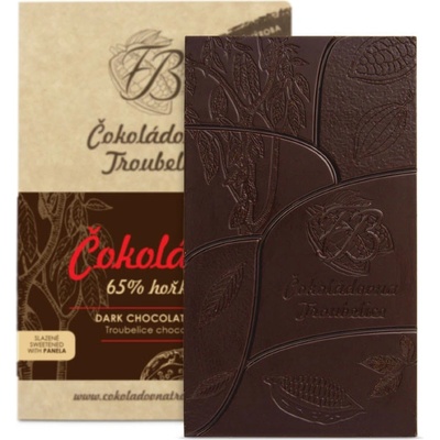 Čokoládovna Troubelice EDICIÓN NUEVA hořká 65% s chilli, 45 g