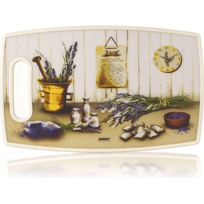 BANQUET Krájecí prkénko plastové 36x22 LAVENDER