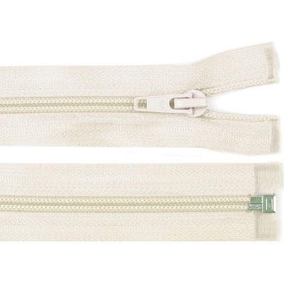 Spirálový zip No 5 délka 30 cm bundový POL, malé, 306 béžová nejsv.