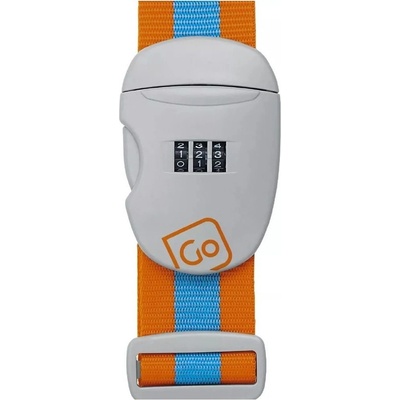 Go Travel Combi Luggage Strap blue/orange