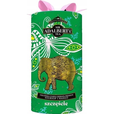 Adalbert's čierny listový čaj Ceylon Soursop Mango 80g