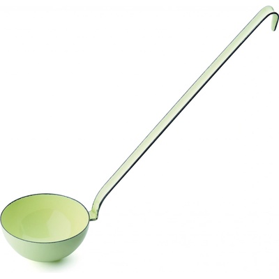 Naběračka Riess smaltovaná zelená ø 8 cm x 25 cm