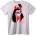 NOONEBRAND Тениска SKRILLEX градски черен - 2XL, White
