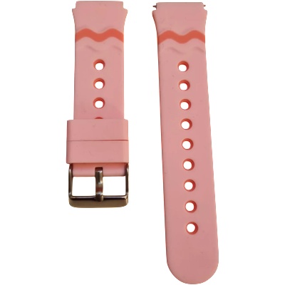 Nubki Каишка за детски смарт часовник NUBKI, Pixel Pink (Pixel-Pink)