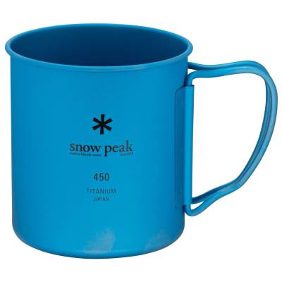 Чаша Snow peak Titanium Single Wall 450 Mug - Blue - размер One Size (532-3667-0111)