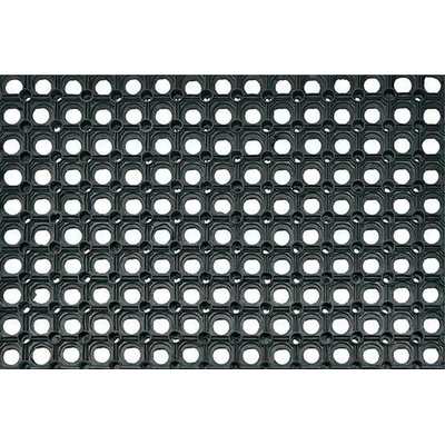 Kontrast Honeycomb čtverrohá černá 50x100cm