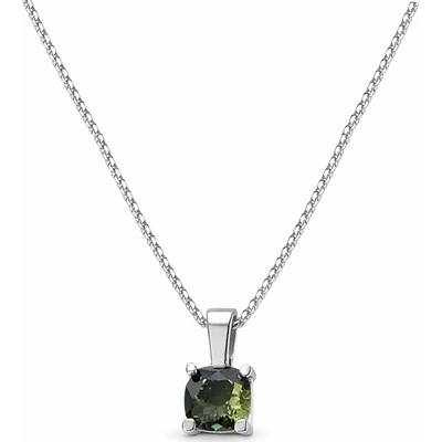 Vltavín Moldavite Stříbrný náhrdelník s vltavínem P34 0015