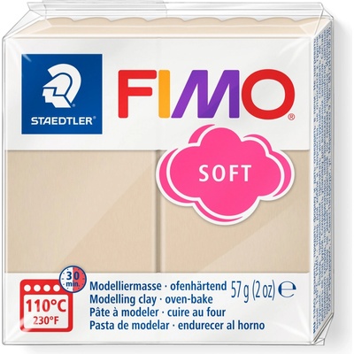 FIMO Полимерна глина Staedtler Fimo Soft, 57 g, пустин70 (21895-А-ПУСТИНЕН)