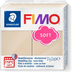 FIMO Полимерна глина Staedtler Fimo Soft, 57 g, пустин70 (21895-А-ПУСТИНЕН)