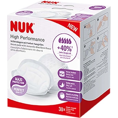 Nuk Prsné vankúšiky High Performance 30 ks